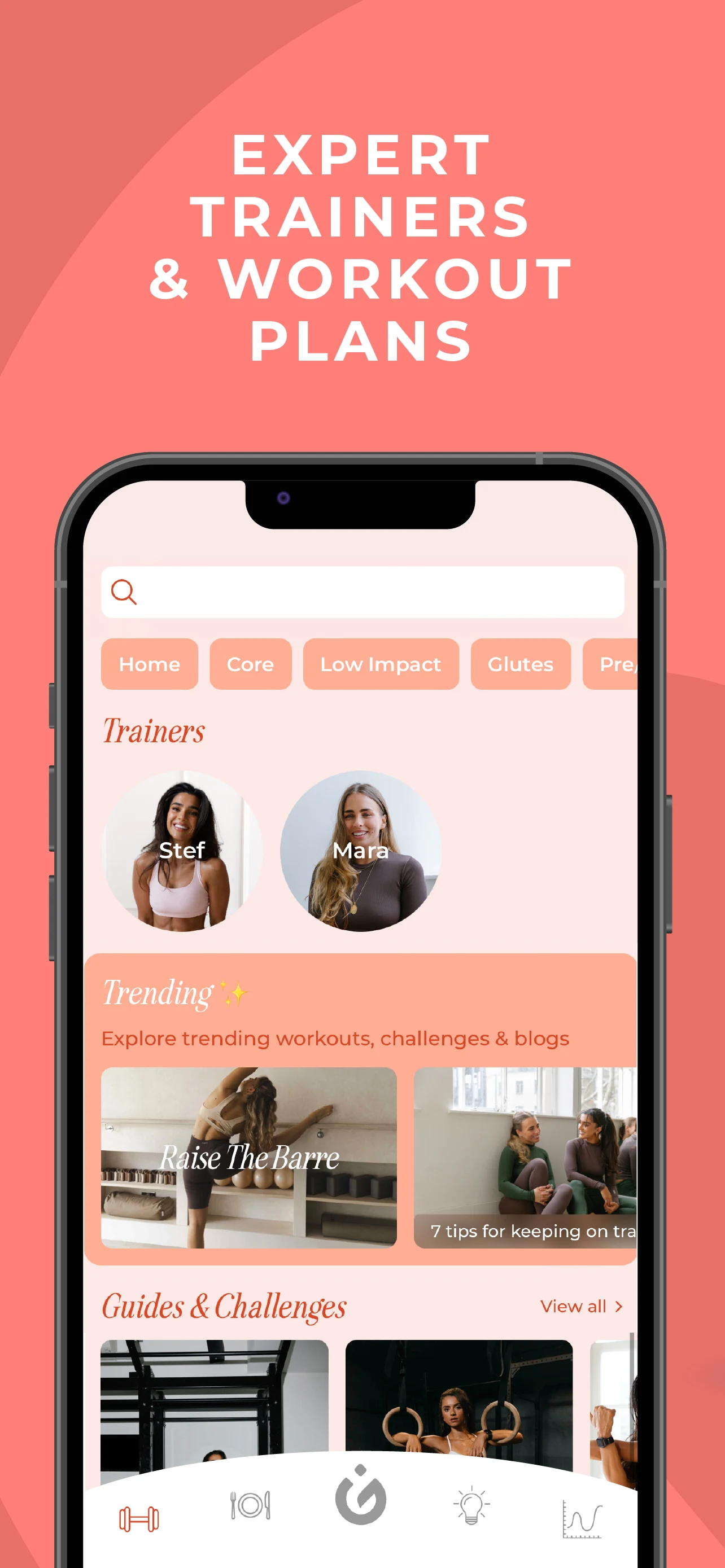 WeGLOW: Home Workout for Women screenshot